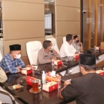 Rapat koordinasi yang dilakukan oleh Pemerintah Kota Pasuruan