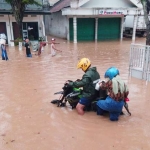 Bencana banjir yang menggenangi permukiman warga. Foto: IST