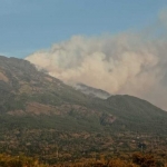 Waspada Kebakaran Hutan di Gunung Lawu Meluas. Foto: Ist