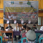 Sosialisasi pemanfaatan DBHCHT di Kecamatan Pakong, Kabupaten Pamekasan, Rabu (15/9).