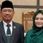 H. M. Sudiono Fauzan bersama istri.