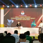 Debat publik Pilkada 2024 di Sumenep.