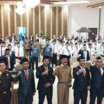 Pelantikan PKD kabupaten Pamekasan di Hotel Odaita, Jalan Raya Sumenep-Pamekasan, Senin (6/2/2023).