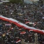 Rakyat Mesir saat demo. Foto: ikhwanweb.com