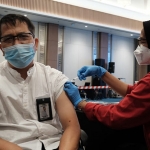 Kegiatan vaksinasi dosis kedua yang dilakukan di Kantor Pusat PJB. (foto: ist)
