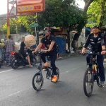 Tim gowes dari Polres Mojokerto Kota. (Ist)