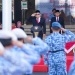 Pj Gubernur Jatim di upacara peringatan Bela Negara ke-76.