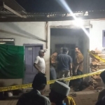 Rumah pelajar SMA di Malang yang ditemukan meninggal tidak wajar.
