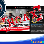 Hoaks dalam unggahan yang mengklaim kejiwaan Prabowo terguncang karena suatu masalah