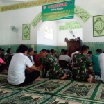 Kegiatan doa bersama di lingkungan Makodim 0801 Pacitan.