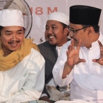 Gus Ipul saat bersama Ra Kholil.