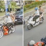 Rekaman CCTV aksi gendam di Surabaya.