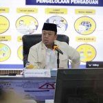 Menteri ATR/BPN Nusron Wahid saat memberikan pembinaan di Kanwil BPN Provinsi Sumut. (Ist)