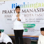 Wali Kota Pasuruan saat memberi sambutan.