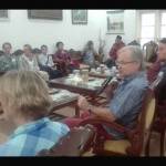 Suasana pertemuan pendeta asal Jerman dengan perwakilan Ponpes Tebuireng, Selasa (11/10).
