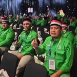 Hotib Marzuki (depan paling kanan) saat mengikuti bimbingan teknis di Jakarta.