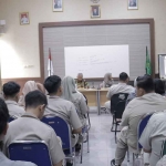 Jajaran Kantah Kabupaten Pasuruan saat mengikuti Briefing Asesmen Calon Pegawai Pemerintah dengan Perjanjian Kerja yang digelar BPSDM Kementerian ATR/BPN.