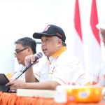 Ketua DWP PKS Jatim, Irwan Setiawan, ketika memberi arahan pada Apel Siaga Penggerak RKI se-Jawa Timur. Foto: Ist