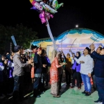 Bupati Gresik Fandi Akhmad Yani saat launching program Bawean Rintisan Pulau Pendidikan. Foto: Ist.