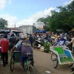 Ini fakta seputar parkir pasar Anom Sumenep. foto: faisal