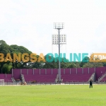Kondisi Stadion Brawijaya, Kota Kediri. Foto: MUJI HARJITA/BANGSAONLINE