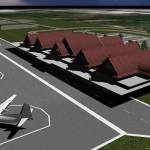 Rencana pembangunan bandara. foto: ilustrasi
