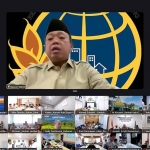 Menteri ATR/BPN, Nusron Wahid, saat Rapat Evaluasi Penyelesaian Berkas Layanan Pertanahan.