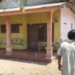 Rumah Iwan, pelaku pembunuhan di SPBU Jambearum, Kecamatan Puger, Jember.