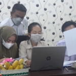 Salah satu kegiatan tim penguji dalam seleksi perangkat desa di Kabupaten Kediri. foto: ist.