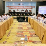 Menteri ATR/BPN saat rapat koordinasi dengan jajaran BPN se-Papua.
