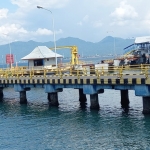 Pelabuhan Ketapang tampak lengang di Hari Raya Nyepi 2021.