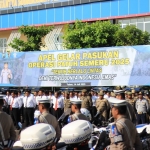 Polres tuban saat melaksanakan apel gelar pasukan ops semeru 2025.