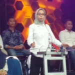 Nabila Mondir isu yang berkembang di Madura dalam acara Panggung Caleg.