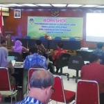 Workshop pengembangan sekolah secara menyeluruh yang diadakan untuk pengawas SD dan SMP seluruh Kabupaten Madiun.