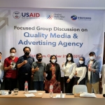 AMSI Jatim saat menggelar Focused Group Discussion (FGD) on Quality Media and Advertising Agency.