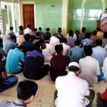 Pelaksanaan salat jumat di Masjid Sunan Kalijaga, Jalan Kalimantan, Kecamatan Sumbersari, Jember.