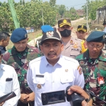 Bupati Ngawi Ony Anwar Harsono saat diwawancarai wartawan, Rabu (24/8/2022).