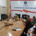 Rapat Koordinasi Satuan Tugas Penanganan Covid-19 Banyuwangi. (foto: ist)