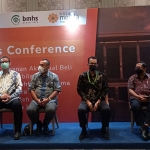 Jajaran PT Morula Indonesia saat konferensi pers.