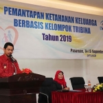 Plt. Wali Kota Pasuruan R. Teno Prasetyo saat membuka acara.