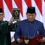 Prabowo-Gibran Resmi Dilantik sebagai Presiden dan Wakil Presiden RI 2024-2029. Foto: Ist