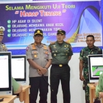 Sinergitas TNI-Polri Awali Soft Launching SIM Minggu Melayani Polresta Sidoarjo.