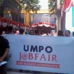Suasana UMPO Job Fair and Business Gathering 2016. foto: fajar/ BANGSAONLINE