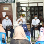 Wali Kota Surabaya Eri Cahyadi saat pertemuan dengan pelaku UMKM di Kelurahan Bubutan, Sabtu (22/5/2021).