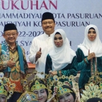 Wali Kota Pasuruan Saifullah Yusuf (tengah) saat menghadiri pengukuhan PD Muhammadiyah dan Aisyiyah Kota Pasuruan.