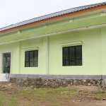 Gedung instalasi farmasi RSUD Dolopo Kabupaten Madiun yang telah selesai dibangun.