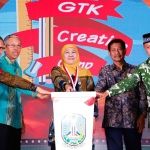Penutupan Seleksi Lomba Guru dan Tenaga Kependidikan (GTK) Creative Camp (GCC) Batch-4 di Hotel Harris Surabaya, Selasa (28/11/2023).