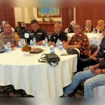 Suasana rapat kerja HR Club Kabupaten Pasuruan yang digelar di Finna Golf, Sabtu (22/2/2025).