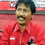 Ketua DPC PDIP Kota Probolinggo, Haris Nasution.
