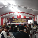 Suasana rapat pleno terbuka rekapitulasi suara KPU Bangkalan